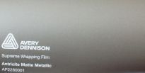 Supreme Wrapping Film Antricite Matte Metallic