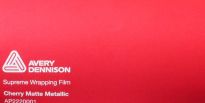 Supreme Wrapping Film Cherry Matte Metallic