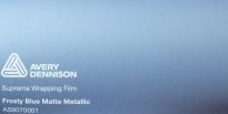 Supreme Wrapping Film Frosty Blue Matte Metallic