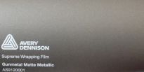 Supreme Wrapping Film Gunmetal Matte Metallic