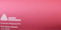 Supreme Wrapping Film Pink Matte Metallic