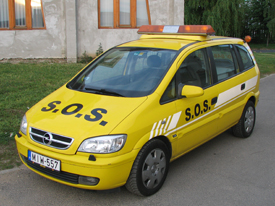 Opel Zafira 2005, SOS autómentő  autómatricázás, autó matricázás (MMM Trans Kft.) 
