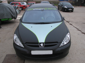 Peugeot 307 SW, carbonshop és mattautofolia.hu  autómatricázás, autó matricázás V1.0