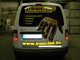 Ironclad nyomtatott teljesen becsomagolt autómatricázás, autó matricázás