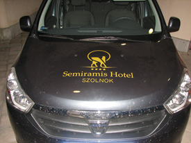 Semiramis Hotel autó matricázás, autó matricázás