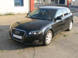 Audi A3 fóliázás: fényes karosszéria fóliázás 3