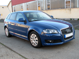 Audi A3 fóliázás: fényes karosszéria fóliázás 5