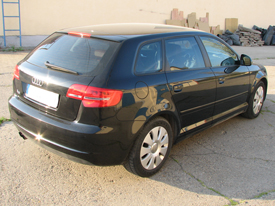 Audi A3 fóliázás: fényes karosszéria fóliázás 7