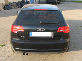 Audi A3 fóliázás: fényes karosszéria fóliázás 8