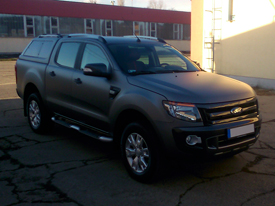Ford Ranger Wildtruk 2014 fóliázás: matt grafit karosszéria fóliázás 1