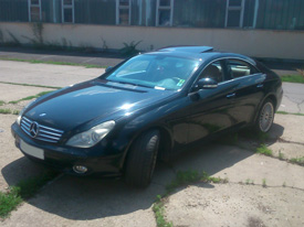Mercedes CLS fóliázás: matt fekete karosszéria fóliázás 5