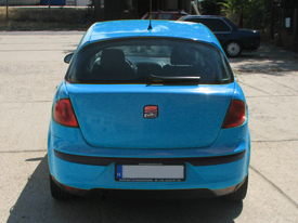 Seat Toledo fóliázás: fényes világos kék karosszéria fóliázás 8