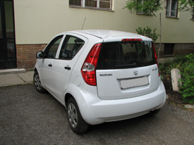Suzuki Splash gyöngyházfehér karosszéria fóliázás 3